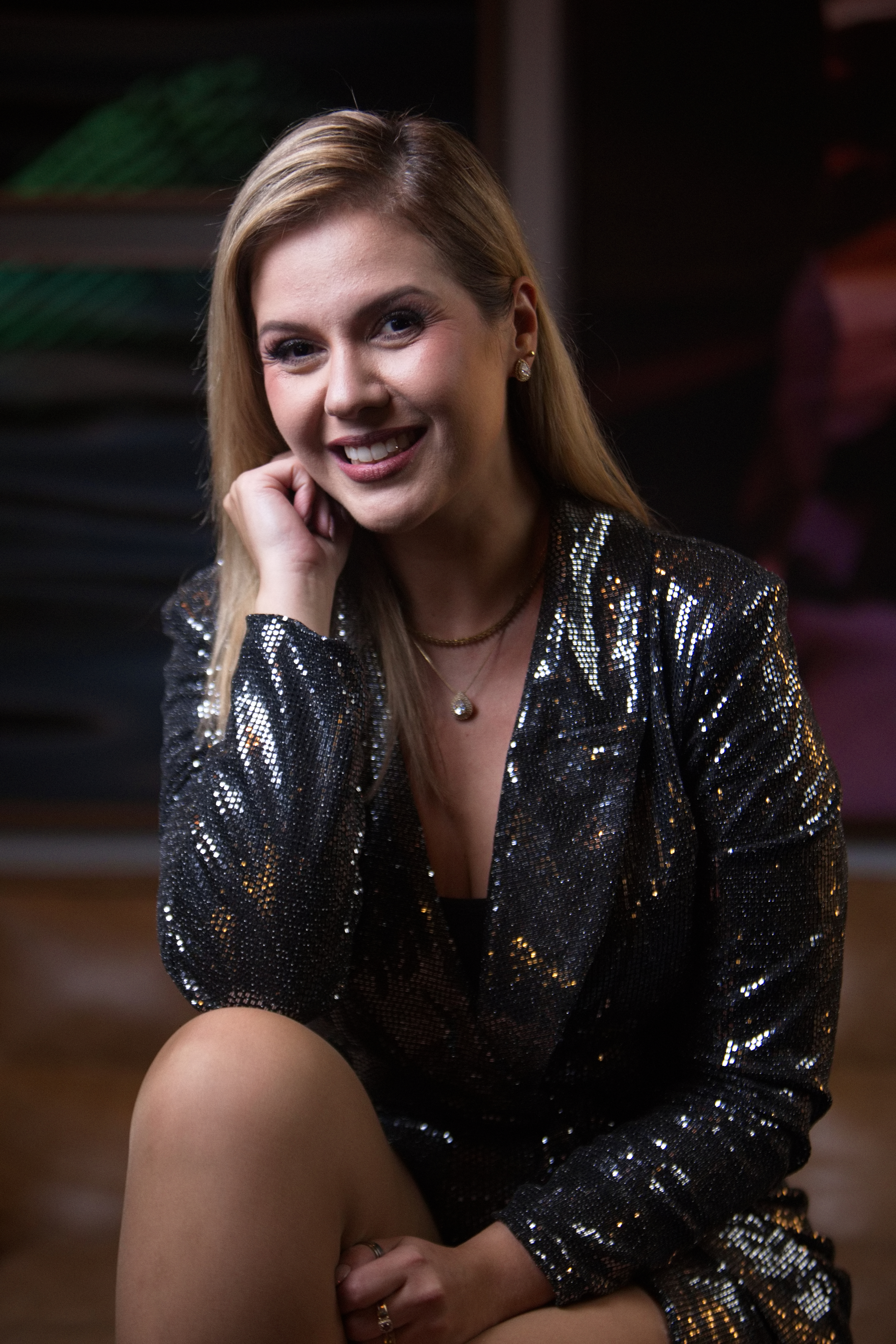 Janaína Barros, retrato em estúdio
